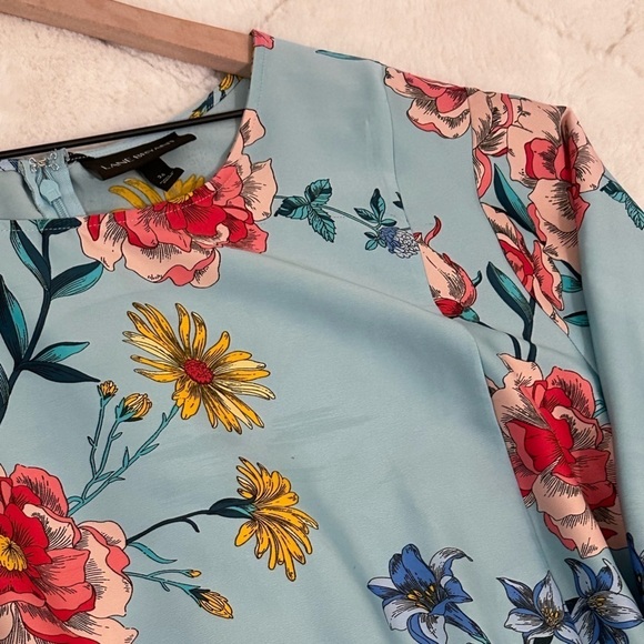 Lane Bryant X Fast Roma vintage flora midi dress size 26 - Picture 13 of 16